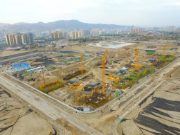 蘭州恒大山水城項目D、E地塊土石方工程施工